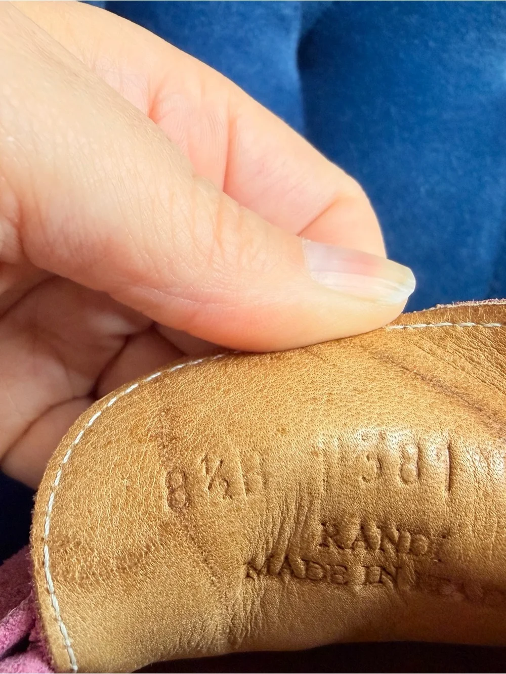 Coach Pink Randy Suede Loafers with Signature Ring Detail